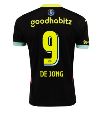 PSV Eindhoven Luuk de Jong #9 Bortatröja 2024-25 Kortärmad